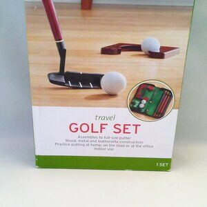 New Executive Travel Collapsible Golf Putter Set